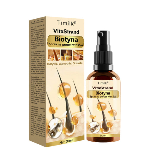Timilk® VitaStrand Biotin Sprej za Rast Kose ✅ ✅ Gusta, sjajna kosa već za samo nekoliko tjedana ⏰🔥🔥🔥🔥